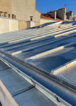 Terrassons en zinc - Neuilly-sur-Seine